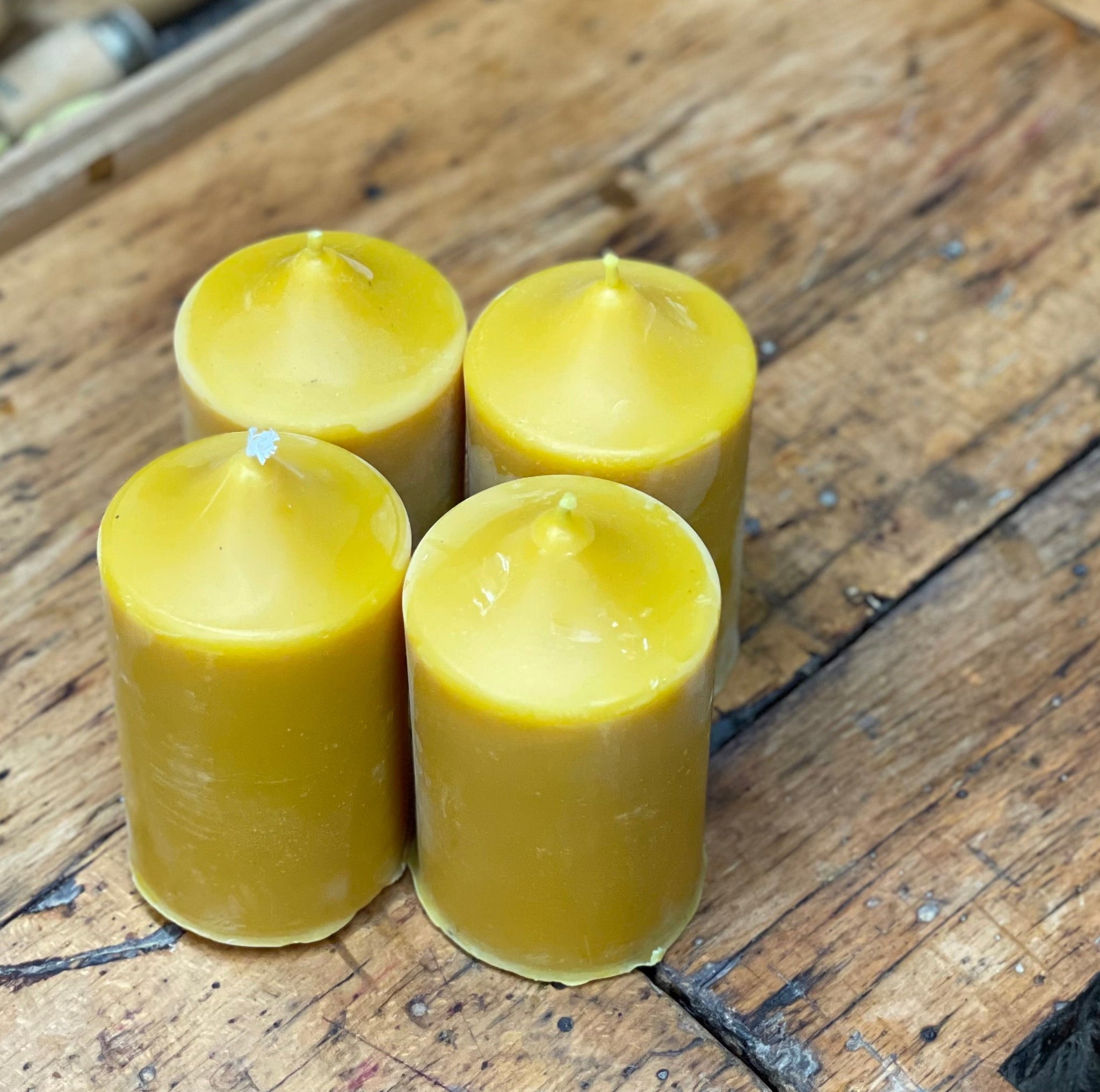 Kerzenset No.11 für Advent – Fliessgold
