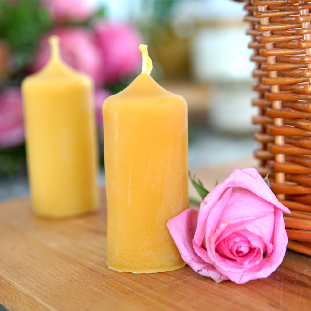 Candle No.1 made of beeswax