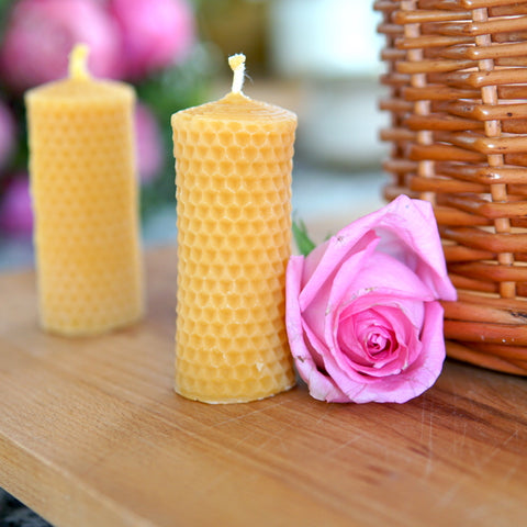 Candle No.2 made of beeswax