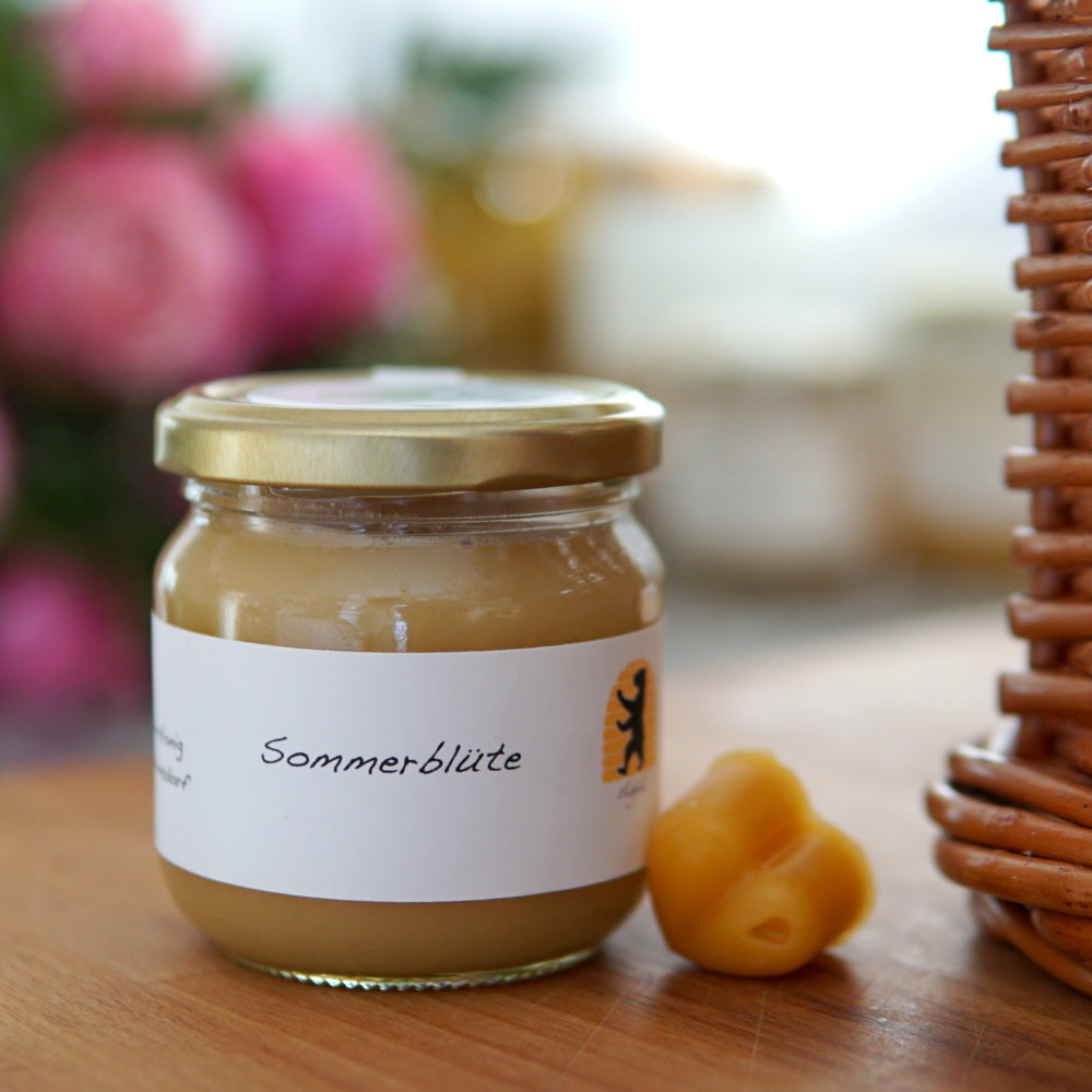 Organic summer blossom honey