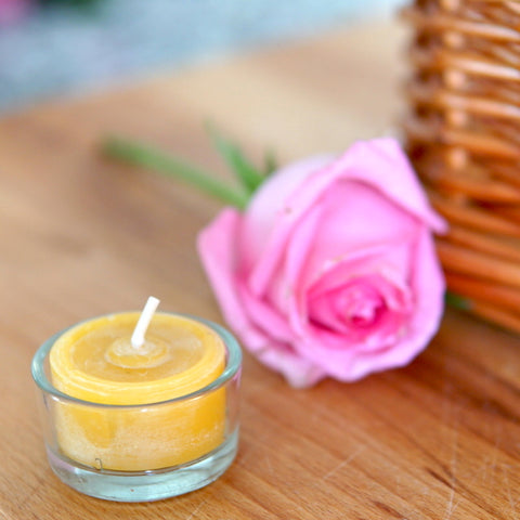 Candle No.7 made of beeswax