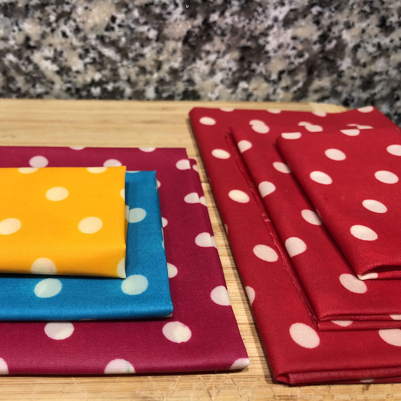 Oilcloth with beeswax set M