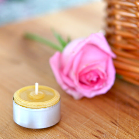Candle No.7 made of beeswax